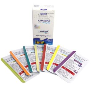 KAMAGRA Oral Jelly 100mg – 1 Week Pack (Vol-I)